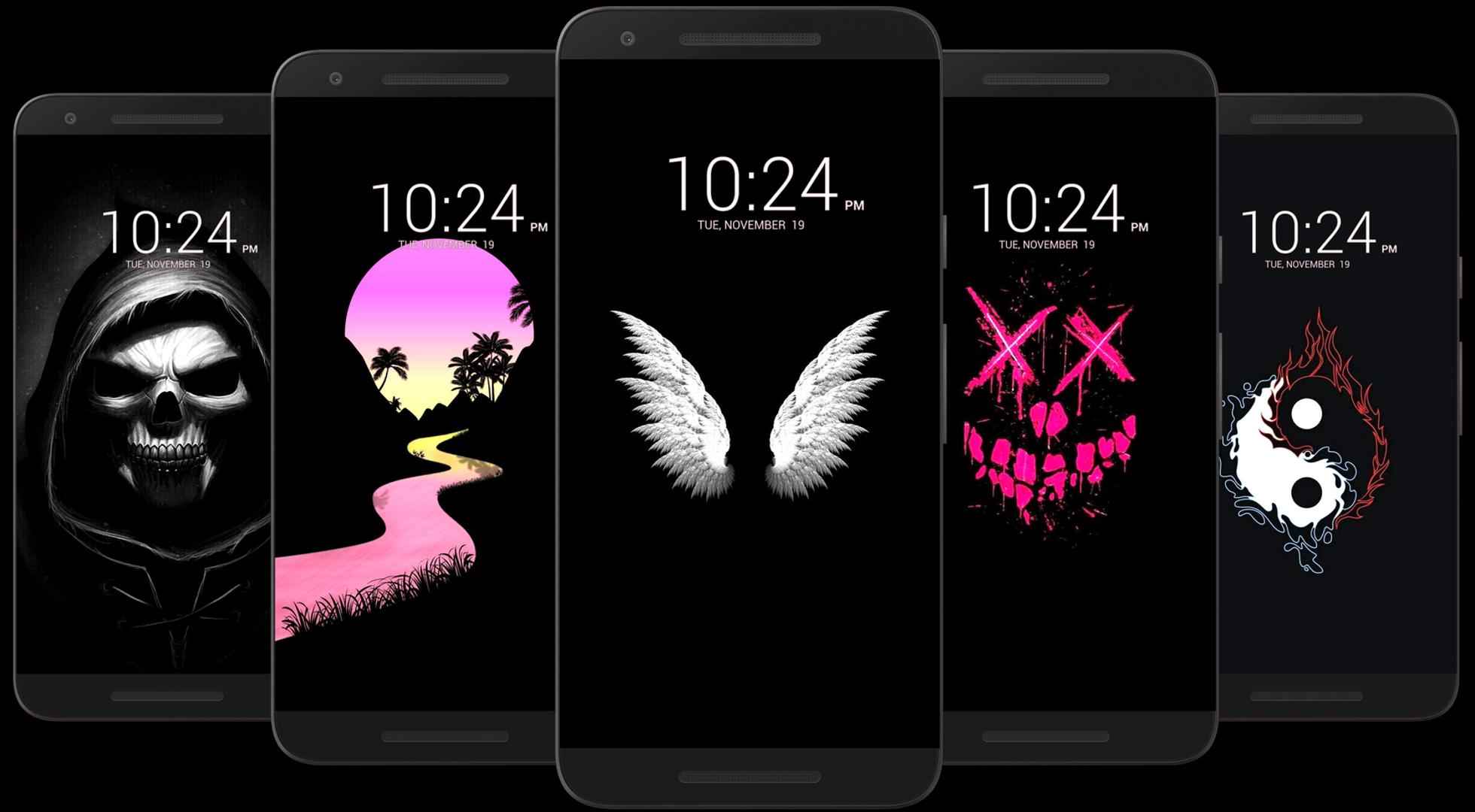 Wallpaper Hitam HD & 4K APK untuk Unduhan Android