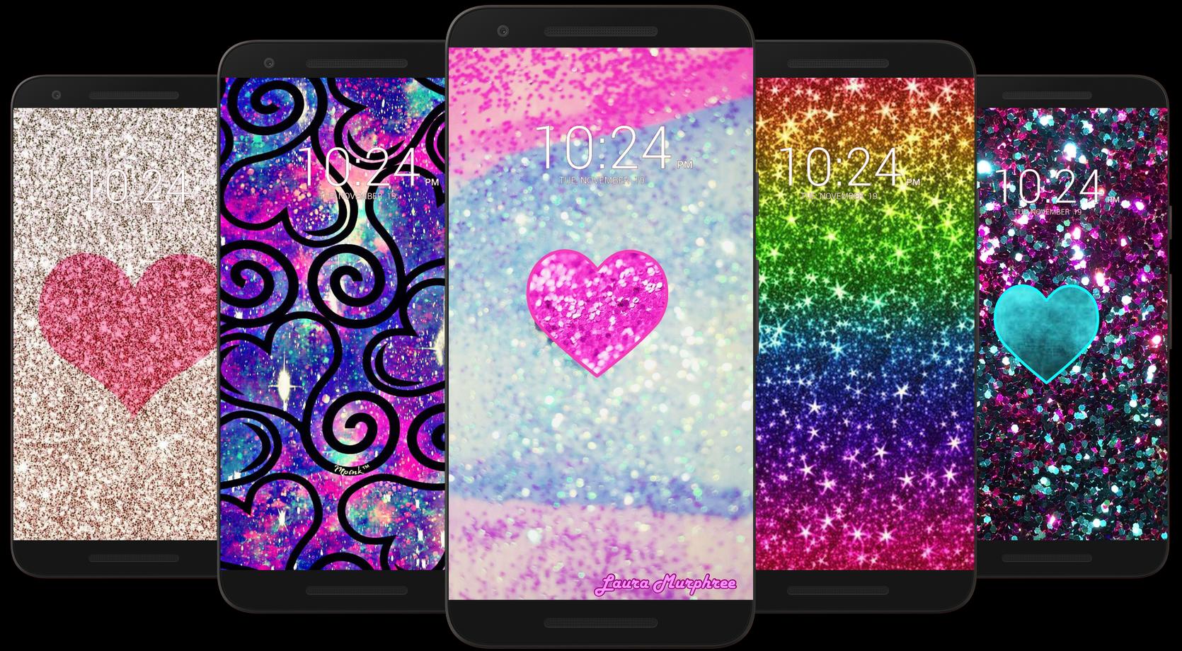 ✨ Glitter Wallpaper HD Cute & Girly ✨ APK for Android Download
