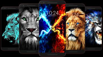 Lion Wallpaper Ekran Görüntüsü 1
