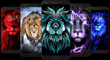 Lion Wallpaper Ekran Görüntüsü 2