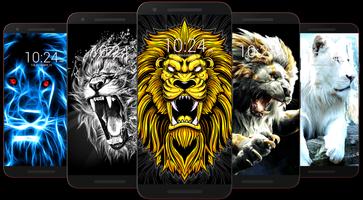 Lion Wallpaper اسکرین شاٹ 3