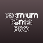 Premium Fonts PRO Zeichen