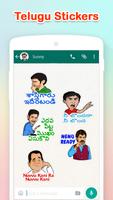 Telugu WAStickerApps - Telugu Sticker For Whatsapp capture d'écran 3