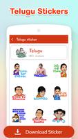 Telugu WAStickerApps - Telugu Sticker For Whatsapp capture d'écran 1