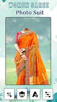 پوستر Women Royal Traditional Suit : Saree Photo Suit