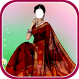 Women Traditional Photo Suit Editor icône