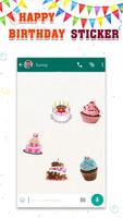Happy Birthday Stickers for whatsapp اسکرین شاٹ 1