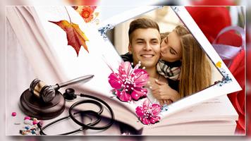 Book Photo Frame Editor - photo frames effects اسکرین شاٹ 1