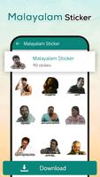 Malayalam Movie Stickers for Whatsapp capture d'écran 1