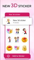 3D Stickers for whatsapp - NEW WAStickerApps Free ภาพหน้าจอ 3