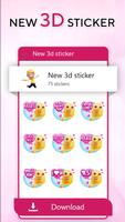 3D Stickers for whatsapp - NEW WAStickerApps Free 截图 1