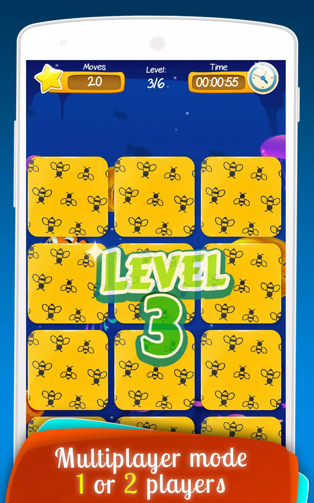 记忆游戏:儿童动物