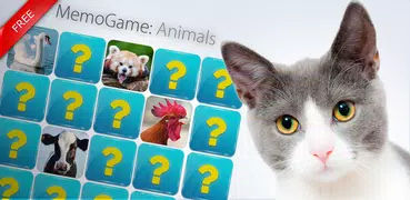 Animales: Juego de Memoria