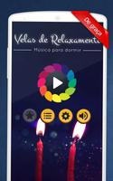 Velas de relaxamento Cartaz