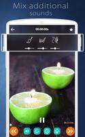 Relaxing Candles: music, sleep اسکرین شاٹ 2