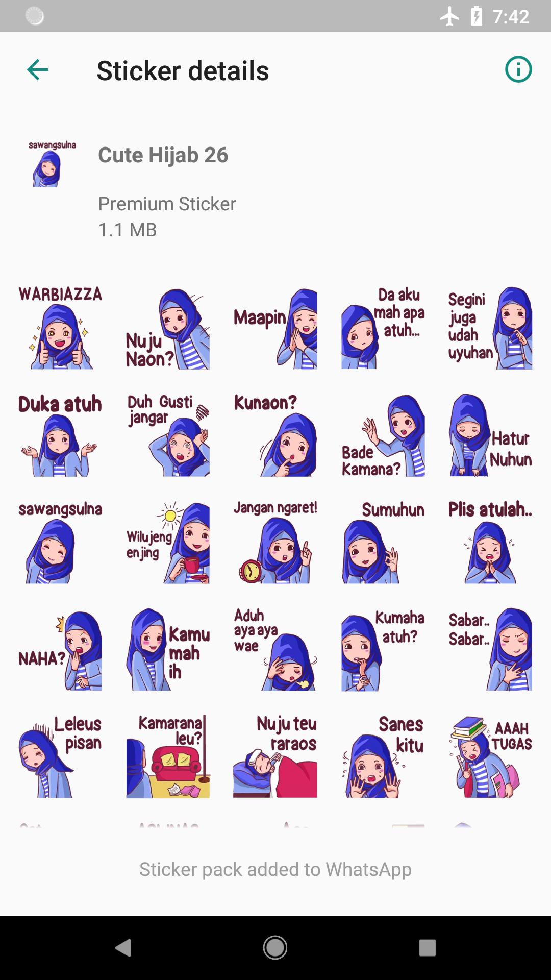 Sticker Hijab Cewek Cantik Wastickerapps For Android Apk Download