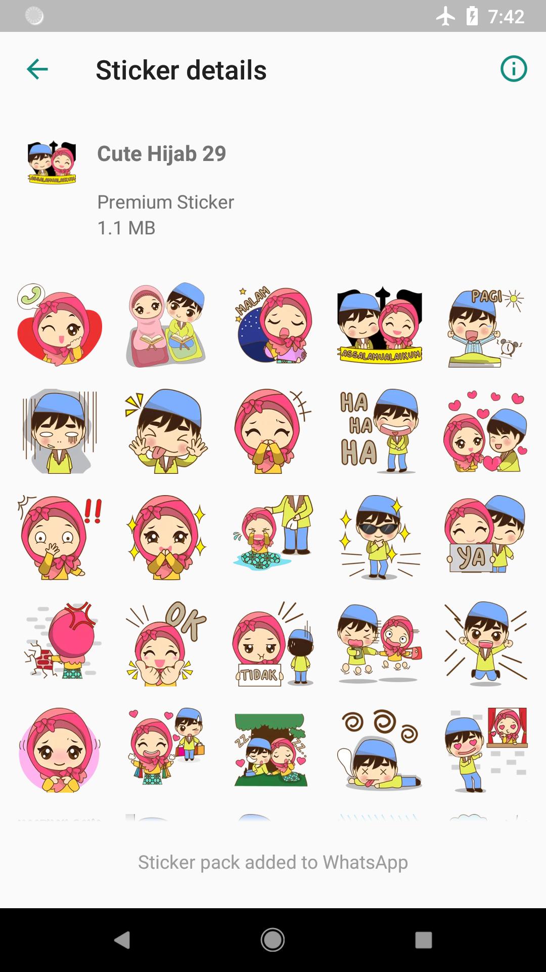 33 Ide Stiker  Lucu Hijab Terkeren Lokerstiker