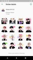 Sticker BTS Terbaru for WAStickerApps ảnh chụp màn hình 2