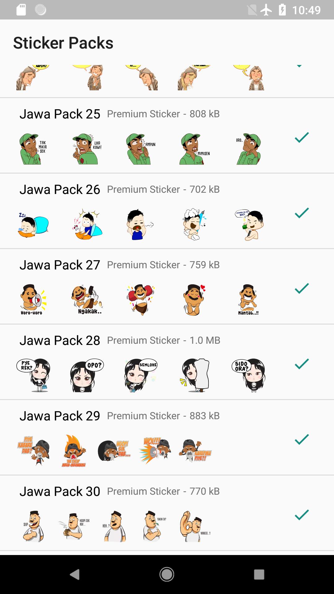 Sticker Bahasa Jawa Lucu Terbaru Wastickerapps For Android Apk