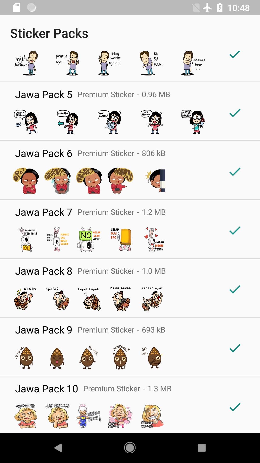 Sticker Bahasa Jawa Lucu Terbaru Wastickerapps For Android Apk