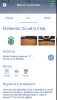 Molinetto Country Club - Tennis Affiche
