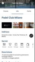 Padel Club Milano capture d'écran 1
