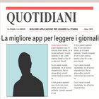 Quotidiani e Giornali Italiani icône