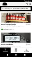Churchill's Fish and Chips الملصق