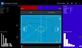 PreciseStats for Floorball capture d'écran 2