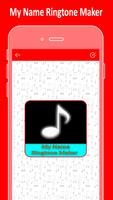 My Name Ringtone Maker Affiche