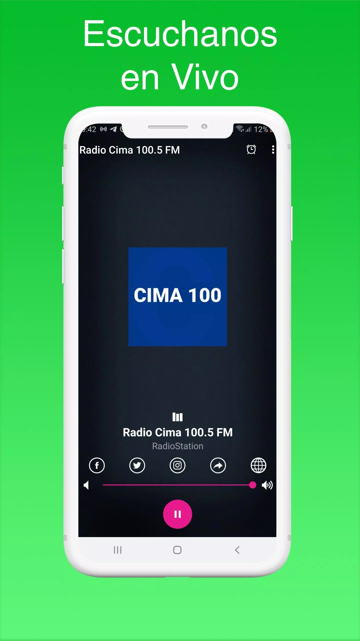 Descarga de APK de Radio Cima 100.5 FM para Android