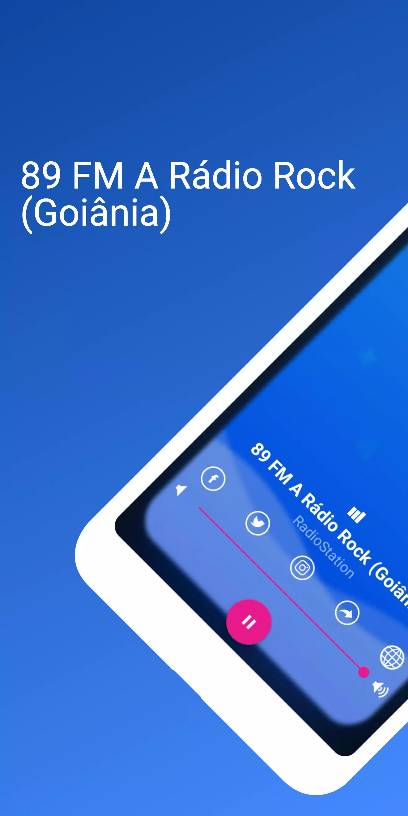 89 FM A Rádio Rock (Goiânia) APK for Android Download