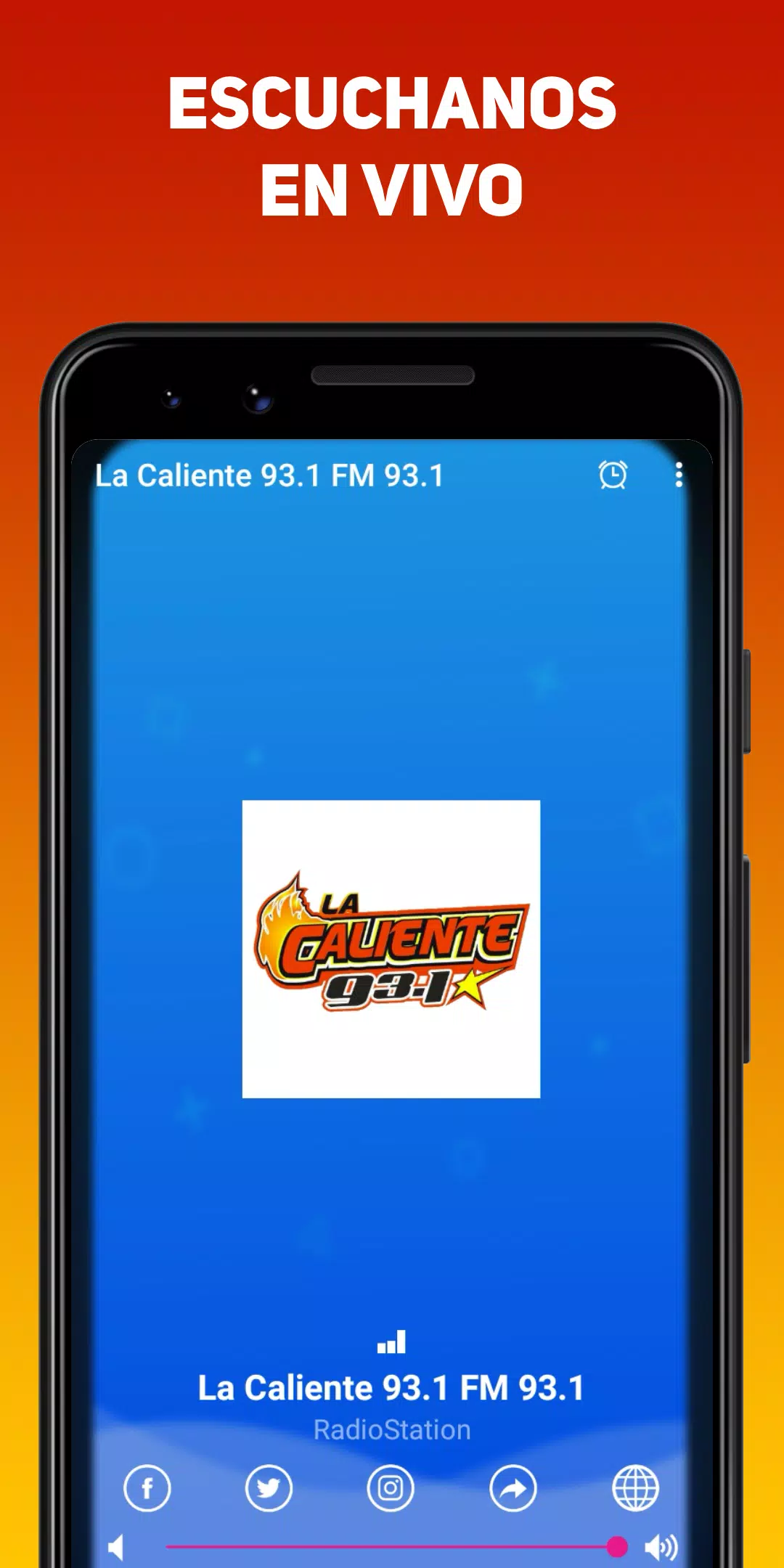 Descarga de APK de La Caliente 93.1 FM 93.1 para Android