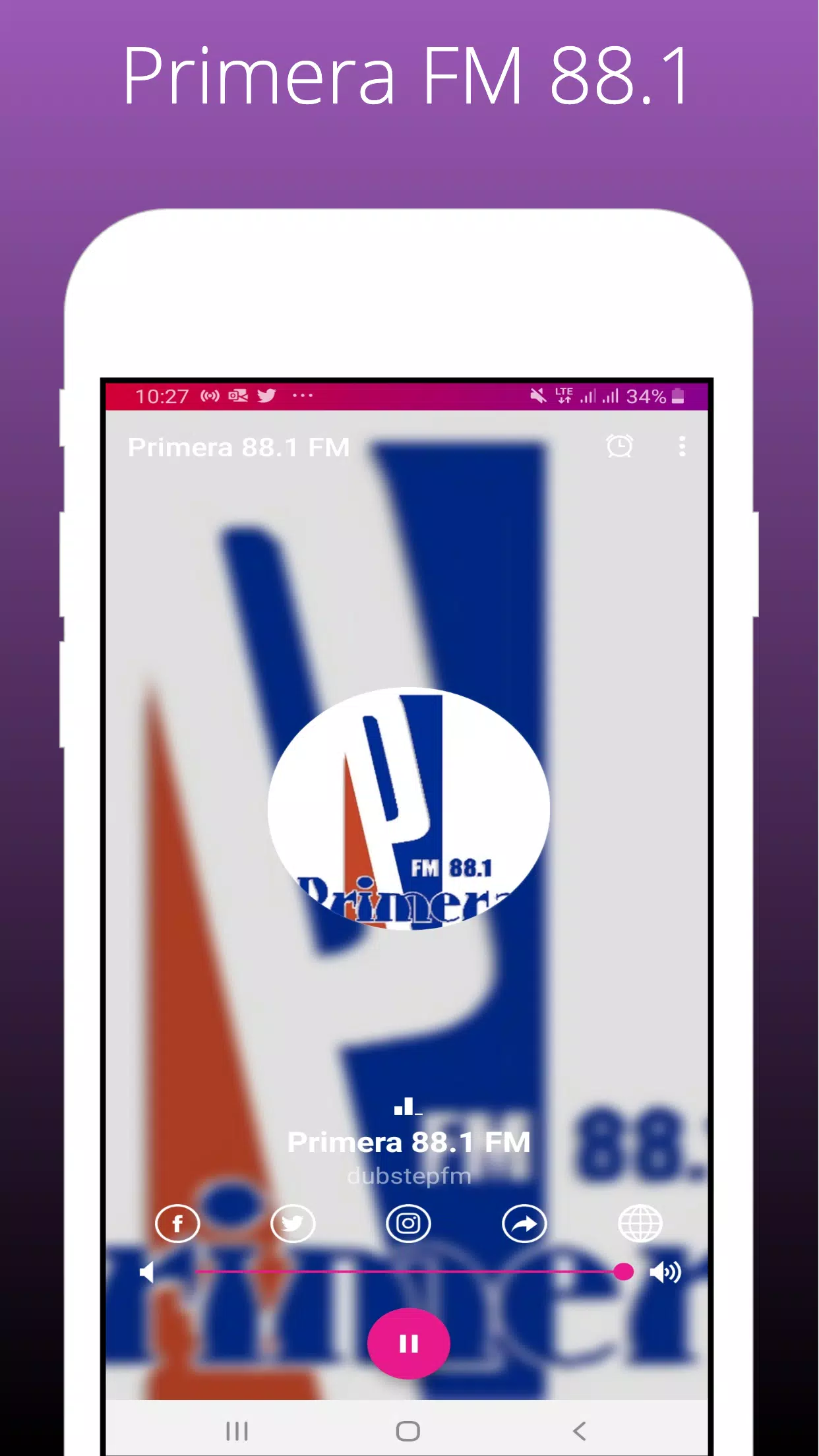 Descarga de APK de Radio: Primera FM 88.1 para Android