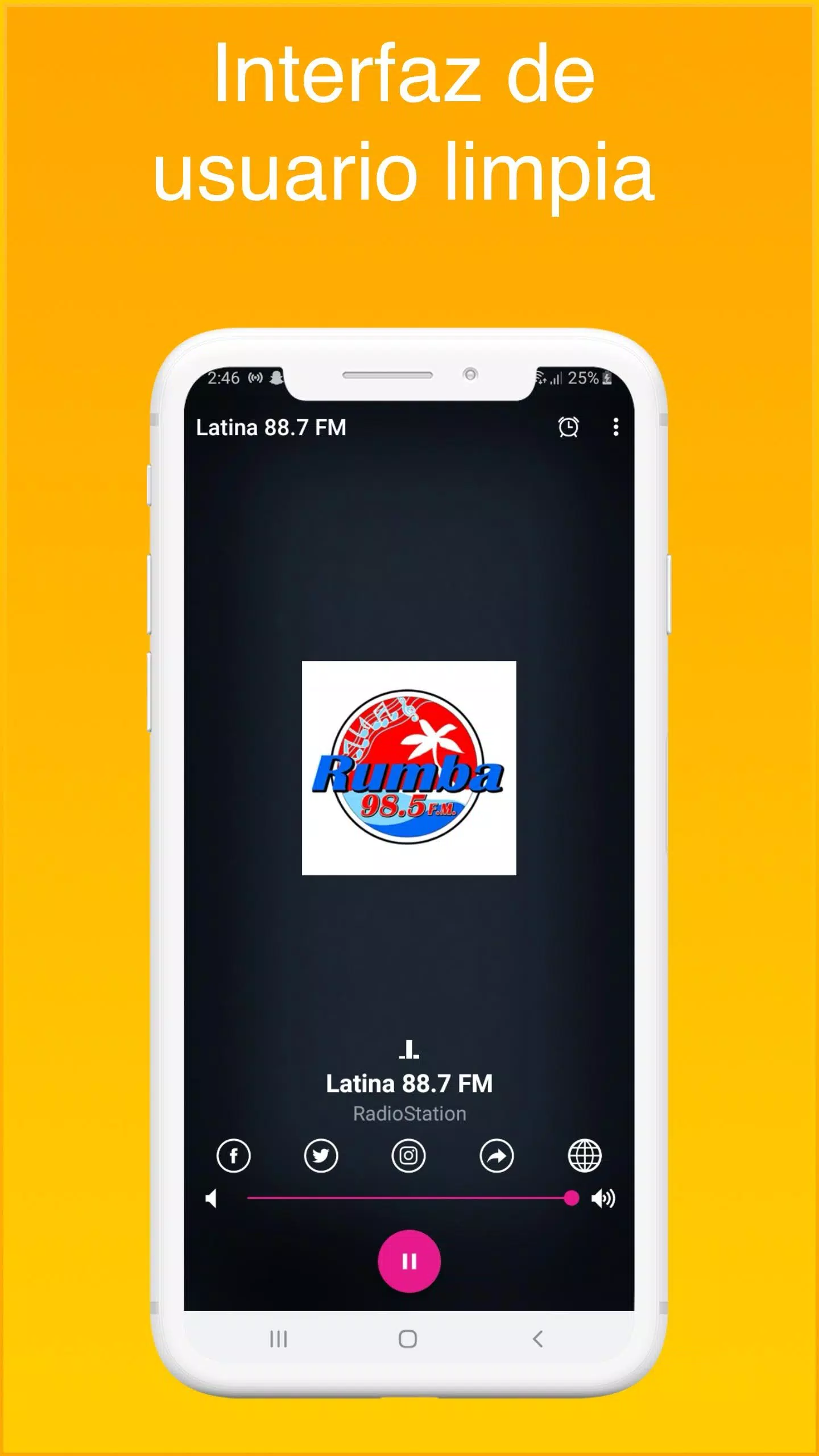Radio Rumba 98.5 FM APP APK voor Android Download