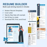 Resume Builder CV Resume Maker poster