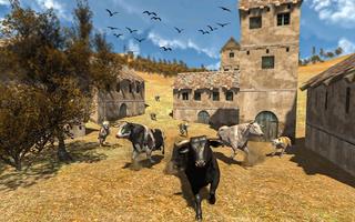 برنامه‌نما Angry Bull Simulator Wild 3d عکس از صفحه