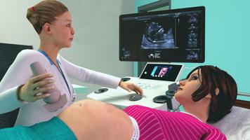 حامل أم محاكي - افتراضية حمل الملصق