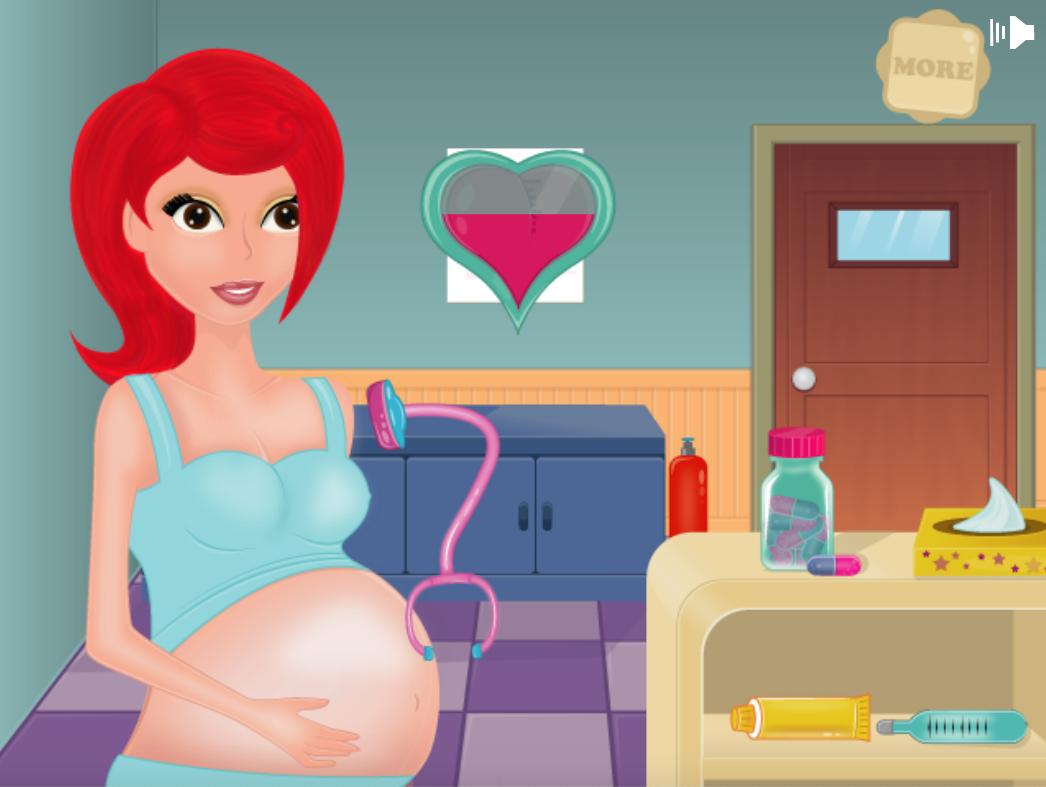 Pregnant Mama Emergency First Pregnancy Girls Care Ekran Görüntüsü 2.
