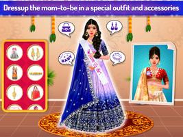 Indian Fashion Mom Baby Shower স্ক্রিনশট 1