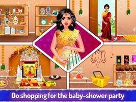 Indian Fashion Mom Baby Shower تصوير الشاشة 3