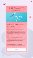 Pregnancy Test Guide capture d'écran 2