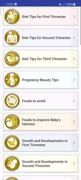 Screenshot 1 for Pregnancy Tips Diet Nutrition