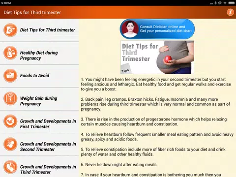 Screenshot 10 for Pregnancy Tips Diet Nutrition