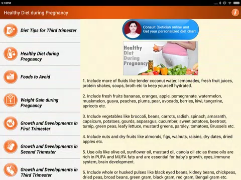 Screenshot 11 for Pregnancy Tips Diet Nutrition