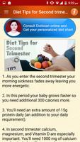 Pregnancy Tips Diet Nutrition capture d'écran 1