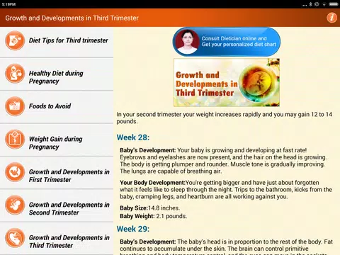 Screenshot 14 for Pregnancy Tips Diet Nutrition
