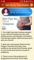 Pregnancy Tips Diet Nutrition screenshot 2