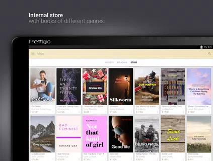 eReader Prestigio: Leser