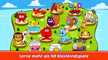 Spiele für Kleinkinder Plakat